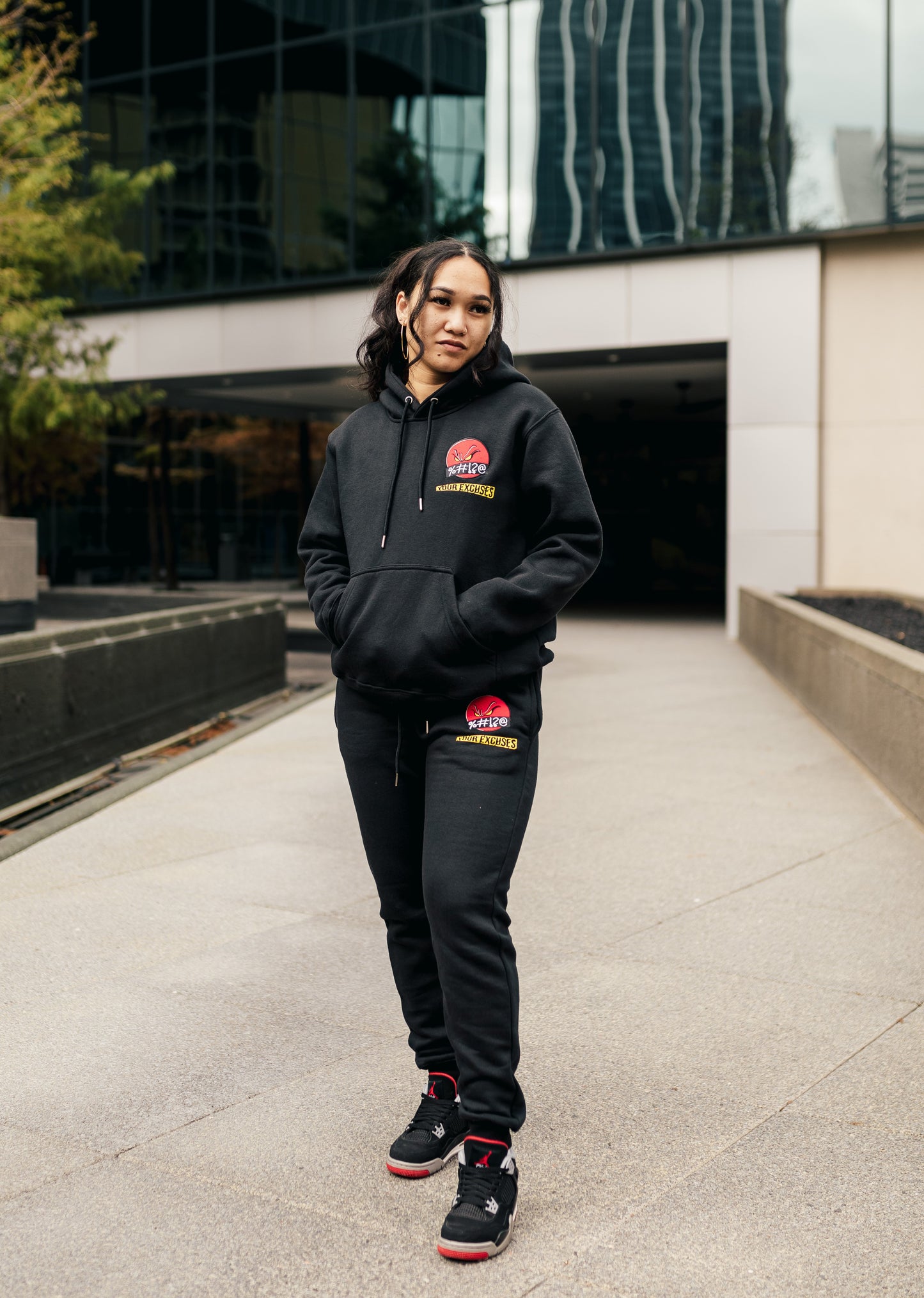 Black Goals Hoodie